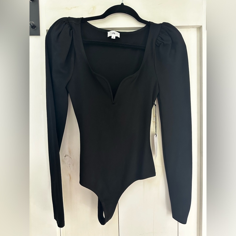 Long sleeve Black Bodysuit